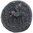 Copper Tetradrachma Coin of Soter Megas of Kushan Dynasty.