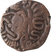 Copper Masha Coin of Rajaraja I of Chola Empire.