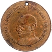 Brass Medallion of Mahatama Gandhi Birth Centenary.