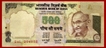 Error Five Hundred Rupees Bank Note Singed By Y,V,Reddy.