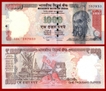 Error Thousand Rupees Bank Note Singned By D.Subbarao of 2013.
