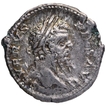 Silver Denarius Coin of Septimius Severus of Roman Empire.