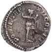 Silver Denarius Coin of Caracalla of Roman Empire.