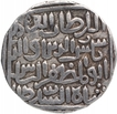 Silver Tanka Coin of Shams ud din Ilyas of Hadrat Jalal Sunargaon Mint of Bengal Sultanate.