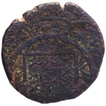 Copper Twelve Reis Coin of Joao of Goa of Indo Portuguese.