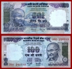 Impression of Obverse Printing on Reverse Error Hundred Rupees Bank Note Signed By Y.V,Reddy of Republic India.