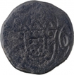 Copper Atia Coin of Diu of Indo Portuguese.