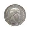 Silver Uma Rupia Coin of Carlos I of Portuguese Administration of Indo Portuguese.