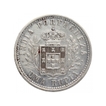 Silver Uma Rupia Coin of Carlos I of Portuguese Administration of Indo Portuguese.
