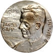 Silver Gilt Bronze Medallion of Jakob Gapp-Marianist and Martyr of Austria.