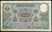 Five Rupees Note signed by Zahid Hussian of 1939 of Hyderabad State.