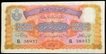 Rare Hyderabad State Ten Rupees Note signed by Mehadi Yar Jung of 1939.