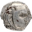 Silver Drachma Coin of Skandagupta of Gupta Dynasty of Madhyadesha Type.