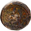 Copper Five Jitals Coin of Tuluva Dynasty of Krishnadevaraya of Vijayanagar Empire.