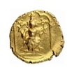 Gold Half Varaha Coin of Venkatapathiraya III of Vijayanagara Empire.