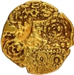 Gold Punch Marked Gadyana Coin of Bijjala of Kalachuries of Kalyana.