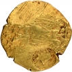 Gold Punch Marked Gadyana Coin of Bijjala of Kalachuries of Kalyana.