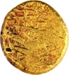 Punch Marked Gold Pagoda Coin of Singhanadeva of Yadavas of Devagiri.