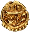 Gold Fanam Coin of Tipu Sultan of Patan Mint of Mysore Kingdom
