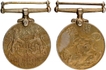 Copper Nickel Defence Medal and War Medal of Second World War.