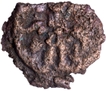 Cast Copper Coin of Ujjaini Region of deity standing on the elephant type.