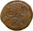 Copper Karshapana Coin of Mahakal type of Ujjaini Region.