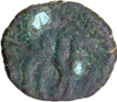 Billon Di Chalkon Coin of Kujala Kadphises of Kushan Dynasty.