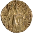 Kipanada Gold Dinar Coin of Later Kushan Dynasty.
