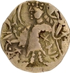 Kidara Kushan Base Gold Dinar Ardokhsho type Coin of Later Kushans.