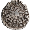Skandagupta Silver Drachma Coin of Gupta Dynasty of Madhyadesha type.