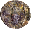Vishnukundins Copper Base Alloy Coin of Lotus type.