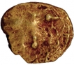 Gold Quarter Fanam Coin of Hoysalas.