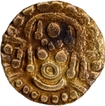 Base Gold Masha Coin of Chandellas of Jejakabhukti.