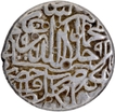  Kalima type Hadrat  Delhi  Mint  Silver Rupee AH 969 Coin of Akbar.