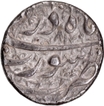 Mughal Empire Jahangir Silver Rupee Coin Surat Mint with Retrograded 81 Regnal Year.