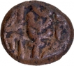 Ganesha Type Copper Kasu Coin of Gingee Maratha.