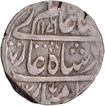 Badshah Ghazi type Muradabad Mint Silver Rupee AH 1176 /4 RY Coin of Rohilkhand.