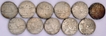 Bareli Mint Lot of Eleven Silver Rupee Coin In the name of Shah Alam II of Rohilkhand Kingdom.
