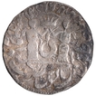 Awadh State Silver Rupee Coin of Muhammad Ali Shah of Lakhnau Mint.