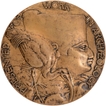 United Kingdom Bronze William Matthew Flinders Petrie Medallion for Archaeology.