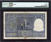 One Hundred Rupees Banknote Signed by B Rama Rau of Republic India of 1953 of Kanpur Circle.