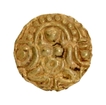 Gold Masha Coin of  Ruler Sallakshana  Varman of Chandellas of Jejakabhukti.