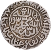 Islam Shah Suri Satgaon Mint  Silver Rupee  AH 952 Small flan circular area type Coin of Dehli Sultanat.