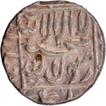 Mughal Empire Shah jahan Ujjain Mint Silver Half Rupee Coin.