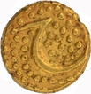  Shiva and Parvati seated Gold Bahaduri Fanam Coin of Haidar Ali of Mysore Kingdom.