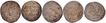 Five Silver Two Dirhams Different mint Coins of  Ilkhanid Dynasty  Abu Said Bahadur of Central Asia.