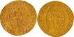 Gold One Zecchino Coins of Italy.