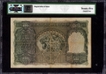 One Hundred Rupees Banknote of King George VI Signed by J B Taylor of 1938 of Madras Circle with PMCS Graded 25 Very Fine.