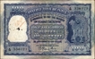 One Hundred Rupees Banknote Signed by B Rama Rau of Republic India of 1951 of Bombay Circle.