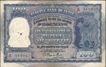One Hundred Rupees Banknote Signed by B Rama Rau of Republic India of 1953 of Calcutta Circle.